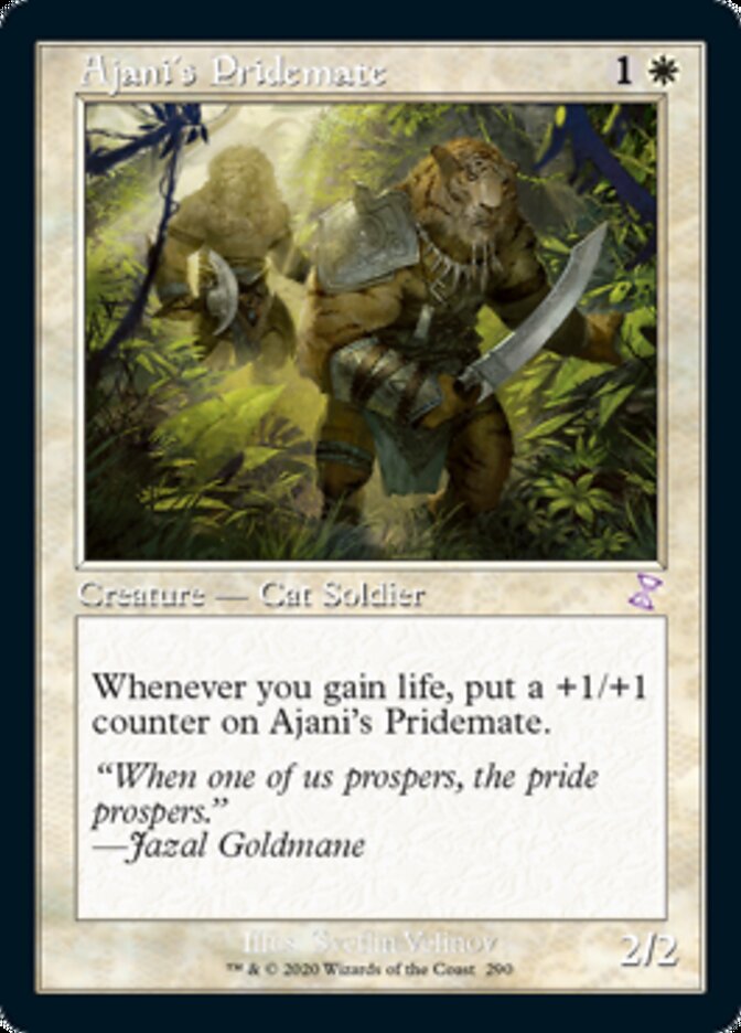Ajani's Pridemate (Timeshifted) [Time Spiral Remastered] | Kessel Run Games Inc. 