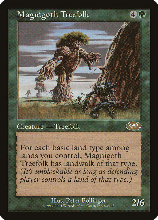 Magnigoth Treefolk [Planeshift] | Kessel Run Games Inc. 