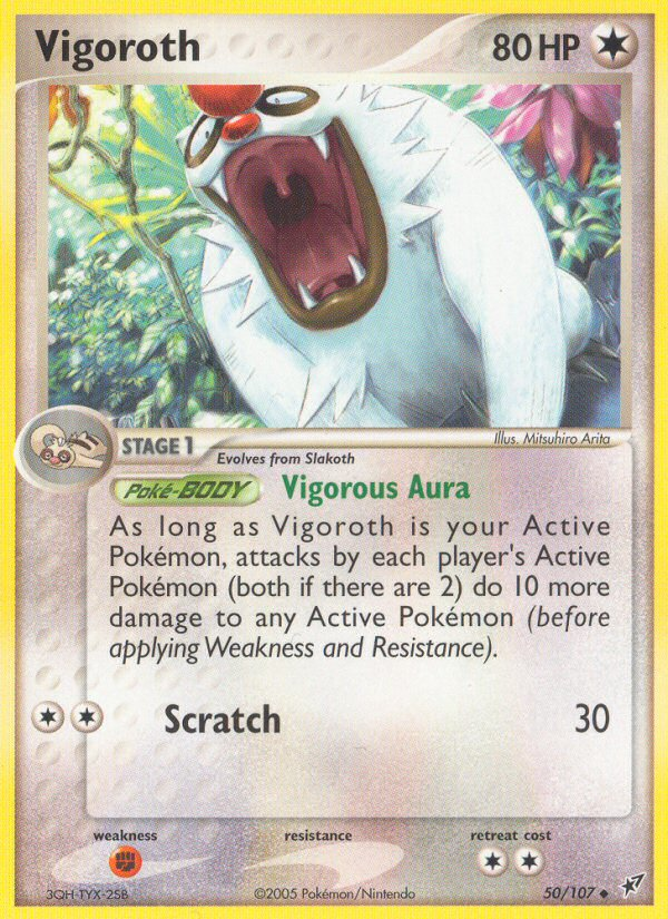 Vigoroth (50/107) [EX: Deoxys] | Kessel Run Games Inc. 