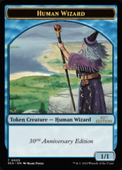 Human Wizard Token [30th Anniversary Tokens] | Kessel Run Games Inc. 
