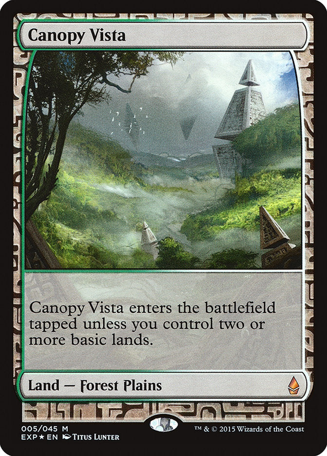 Canopy Vista [Zendikar Expeditions] | Kessel Run Games Inc. 
