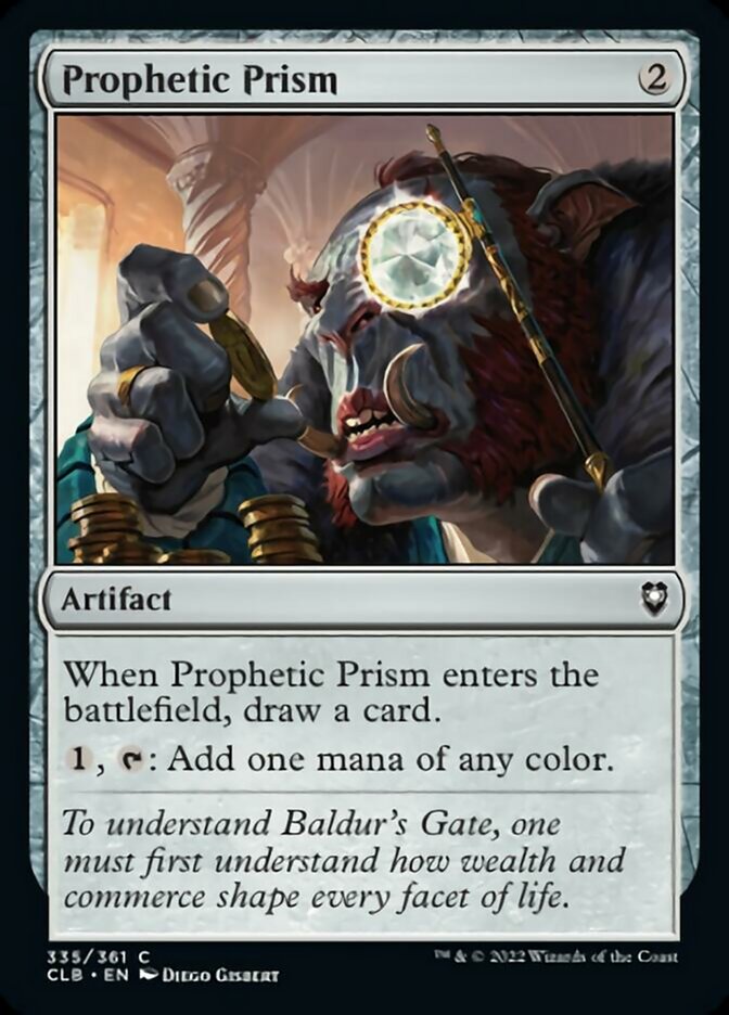 Prophetic Prism [Commander Legends: Battle for Baldur's Gate] | Kessel Run Games Inc. 