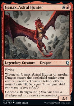 Ganax, Astral Hunter [Commander Legends: Battle for Baldur's Gate] | Kessel Run Games Inc. 