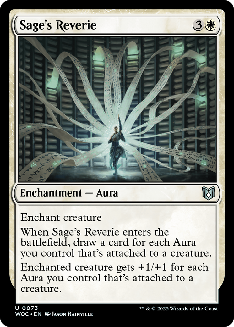 Sage's Reverie [Wilds of Eldraine Commander] | Kessel Run Games Inc. 