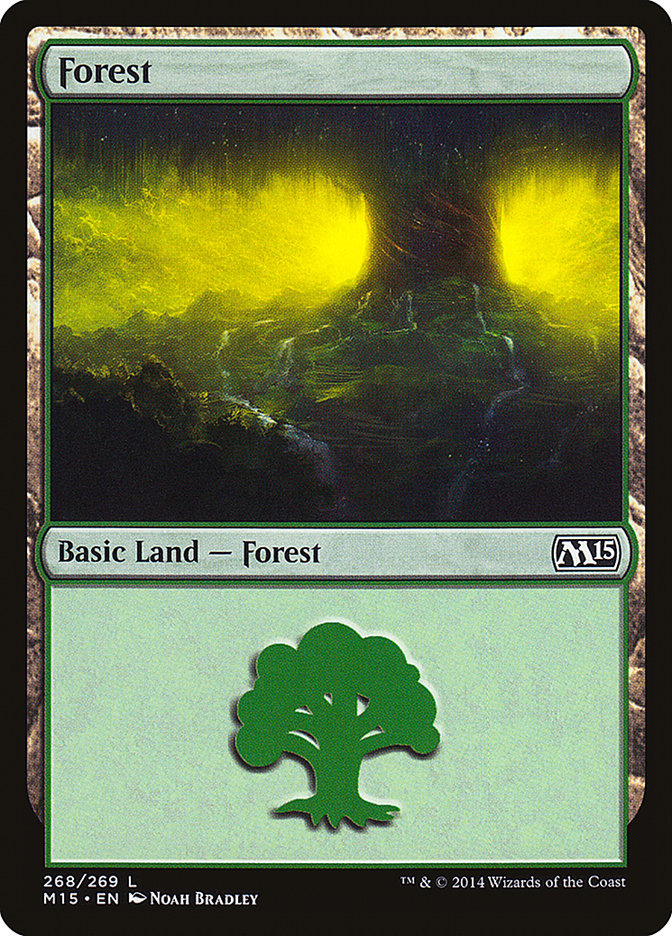 Forest (268) [Magic 2015] | Kessel Run Games Inc. 