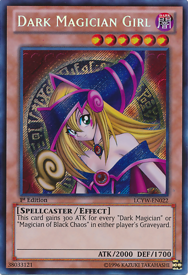 Dark Magician Girl [LCYW-EN022] Secret Rare | Kessel Run Games Inc. 