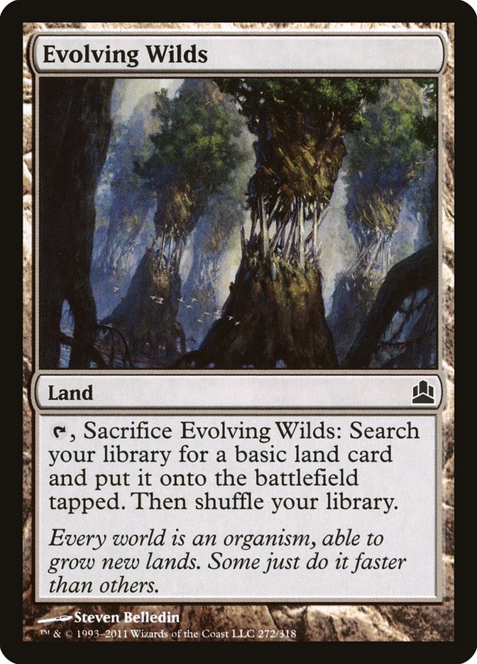 Evolving Wilds [Commander 2011] | Kessel Run Games Inc. 