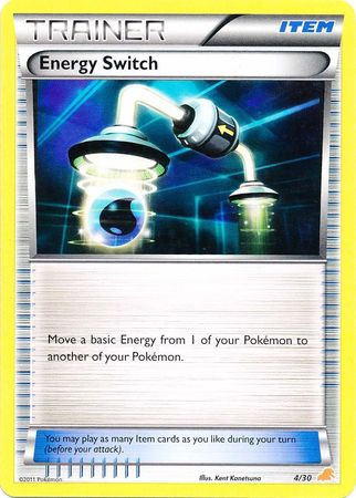 Energy Switch (4/30) [Black & White: Trainer Kit - Excadrill] | Kessel Run Games Inc. 