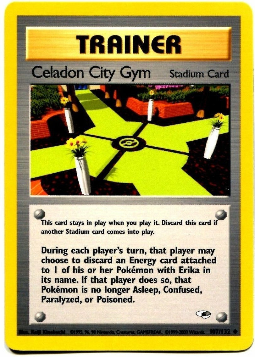 Celadon City Gym (107/132) [Gym Heroes Unlimited] | Kessel Run Games Inc. 