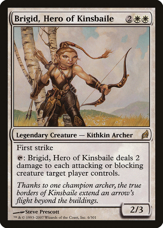 Brigid, Hero of Kinsbaile [Lorwyn] | Kessel Run Games Inc. 