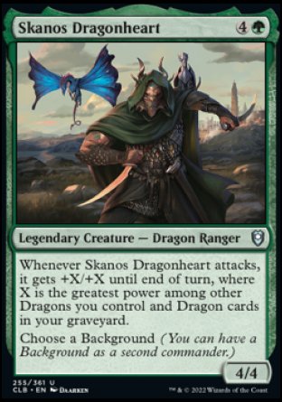 Skanos Dragonheart [Commander Legends: Battle for Baldur's Gate] | Kessel Run Games Inc. 