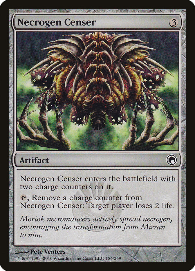 Necrogen Censer [Scars of Mirrodin] | Kessel Run Games Inc. 