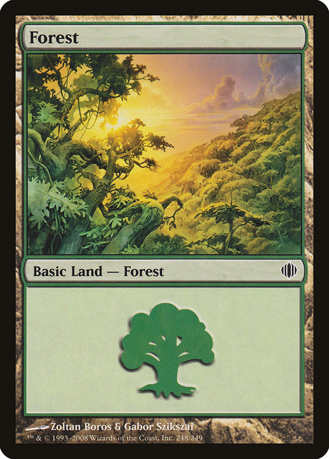 Forest (248) [Shards of Alara] | Kessel Run Games Inc. 
