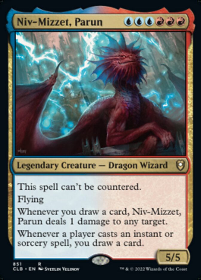 Niv-Mizzet, Parun [Commander Legends: Battle for Baldur's Gate] | Kessel Run Games Inc. 