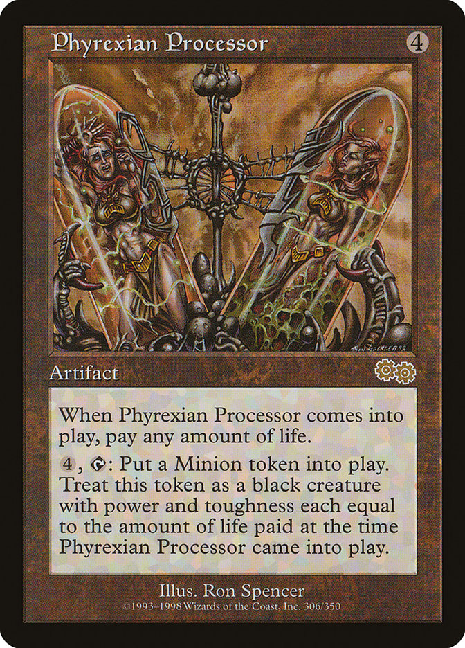 Phyrexian Processor [Urza's Saga] | Kessel Run Games Inc. 