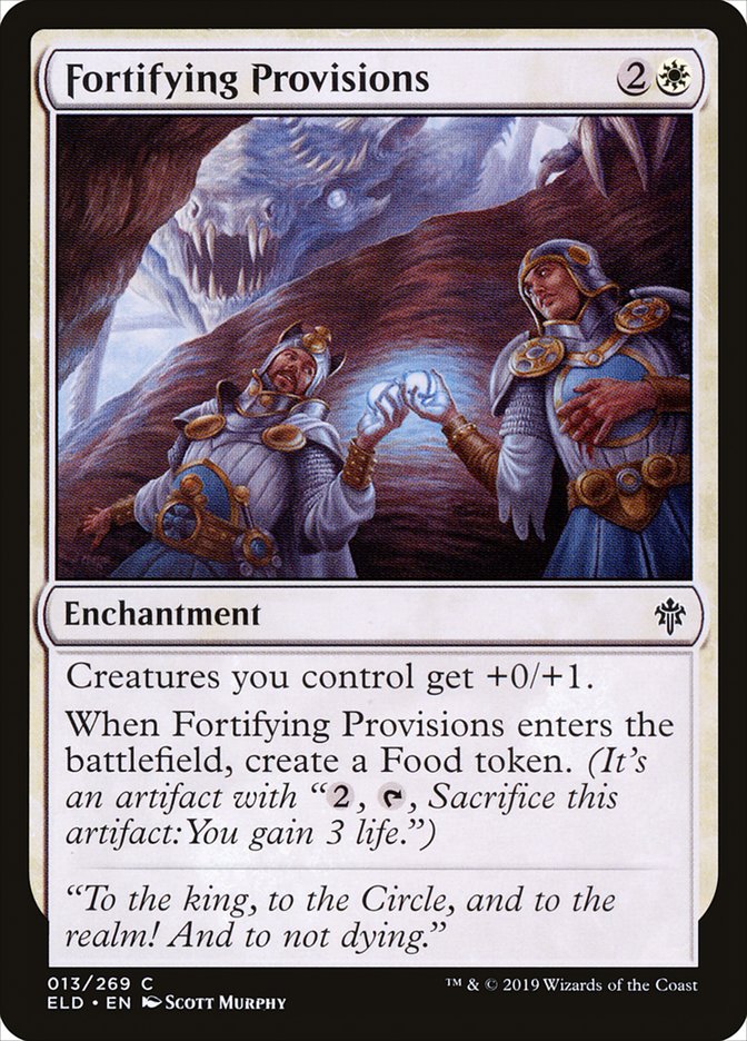 Fortifying Provisions [Throne of Eldraine] | Kessel Run Games Inc. 