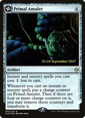 Primal Amulet // Primal Wellspring [Ixalan Prerelease Promos] | Kessel Run Games Inc. 