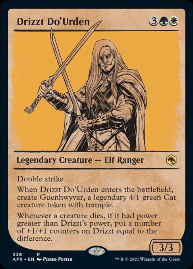 Drizzt Do'Urden (Showcase) [Dungeons & Dragons: Adventures in the Forgotten Realms] | Kessel Run Games Inc. 