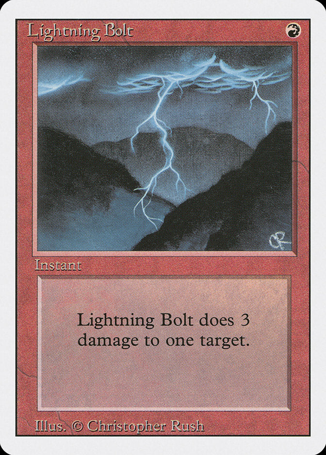 Lightning Bolt [Revised Edition] | Kessel Run Games Inc. 