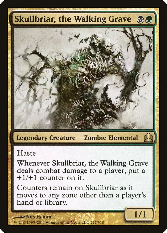 Skullbriar, the Walking Grave [Commander 2011] | Kessel Run Games Inc. 