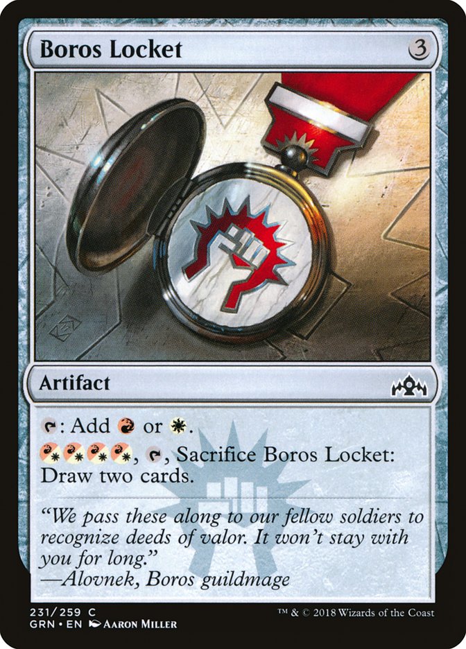 Boros Locket [Guilds of Ravnica] | Kessel Run Games Inc. 