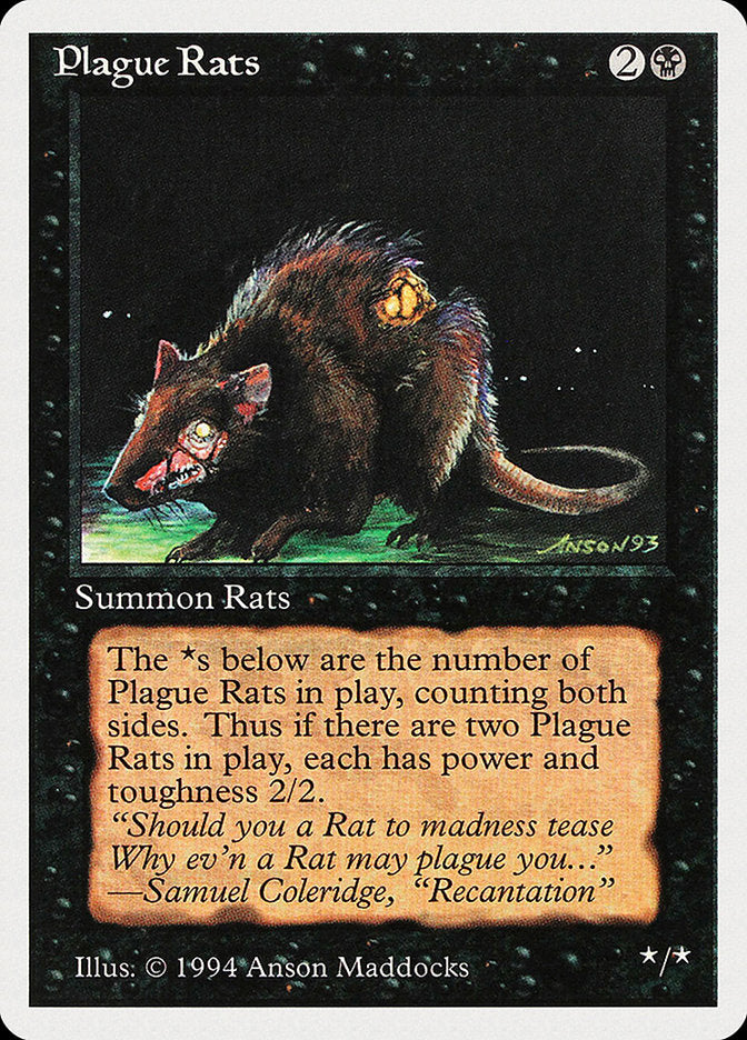 Plague Rats [Summer Magic / Edgar] | Kessel Run Games Inc. 