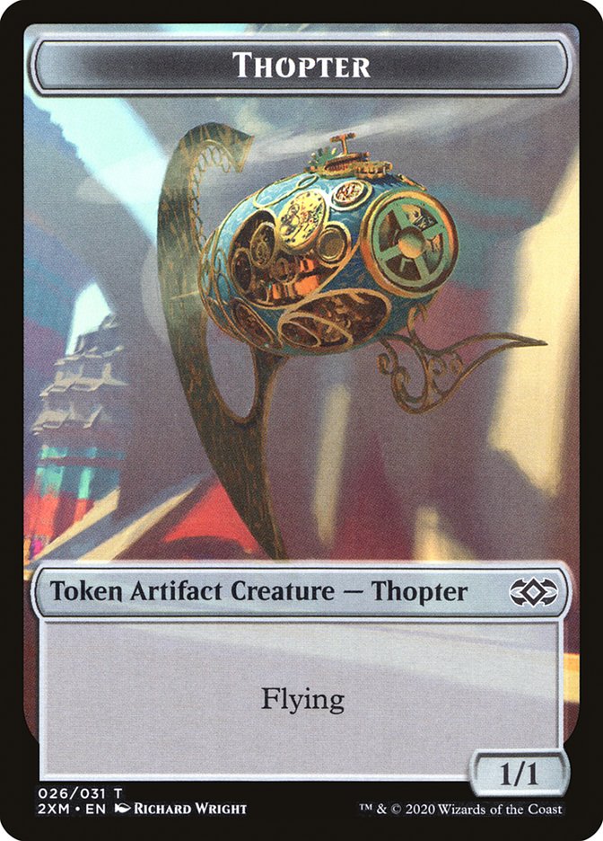 Thopter Token (026/031) [Double Masters Tokens] | Kessel Run Games Inc. 