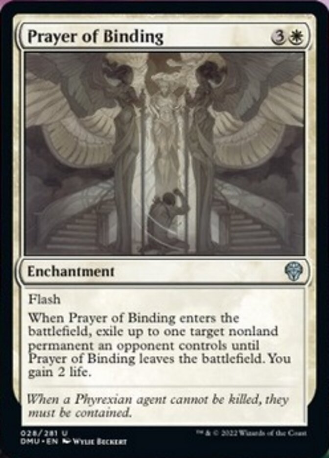 Prayer of Binding [Dominaria United] | Kessel Run Games Inc. 