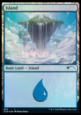 Island (Above the Clouds) (550) [Secret Lair Drop Promos] | Kessel Run Games Inc. 