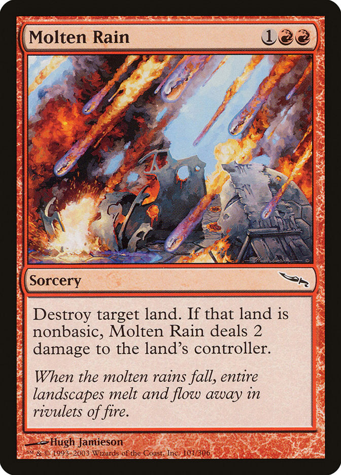 Molten Rain [Mirrodin] | Kessel Run Games Inc. 