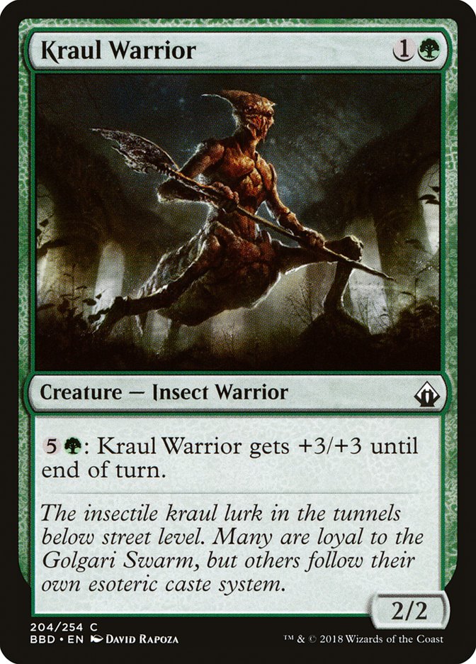 Kraul Warrior [Battlebond] | Kessel Run Games Inc. 