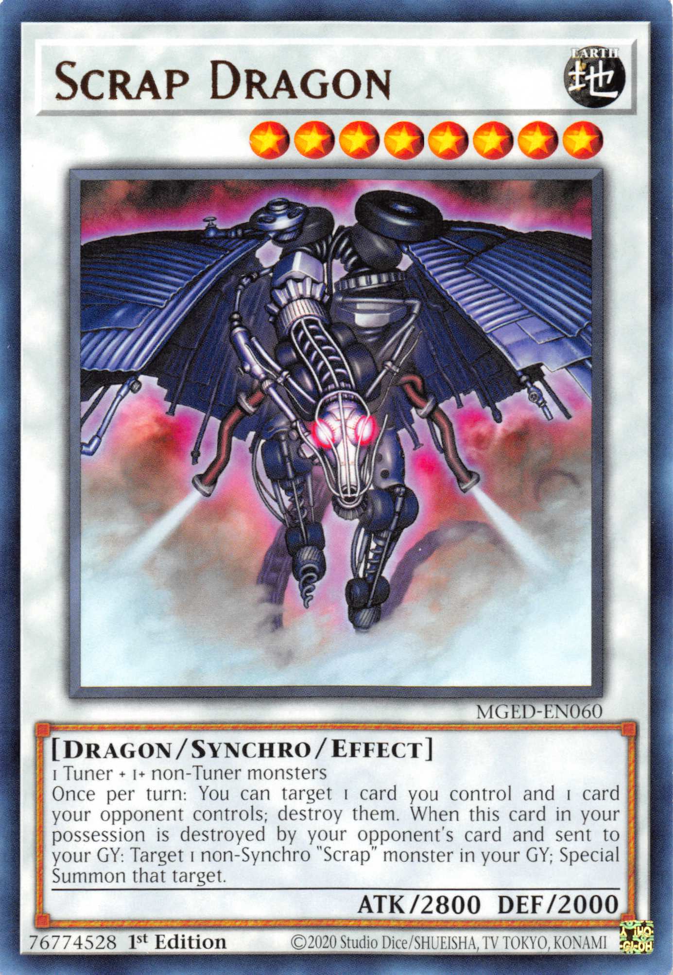 Scrap Dragon [MGED-EN060] Rare | Kessel Run Games Inc. 
