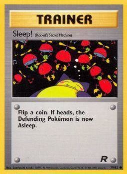 Sleep! (79/82) [Team Rocket Unlimited] | Kessel Run Games Inc. 