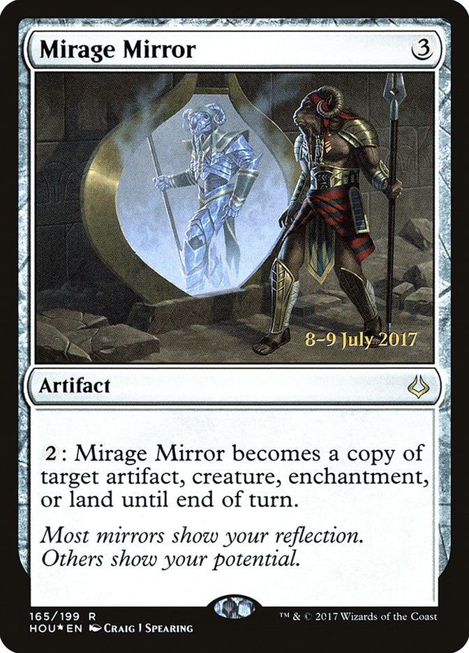 Mirage Mirror [Hour of Devastation Prerelease Promos] | Kessel Run Games Inc. 