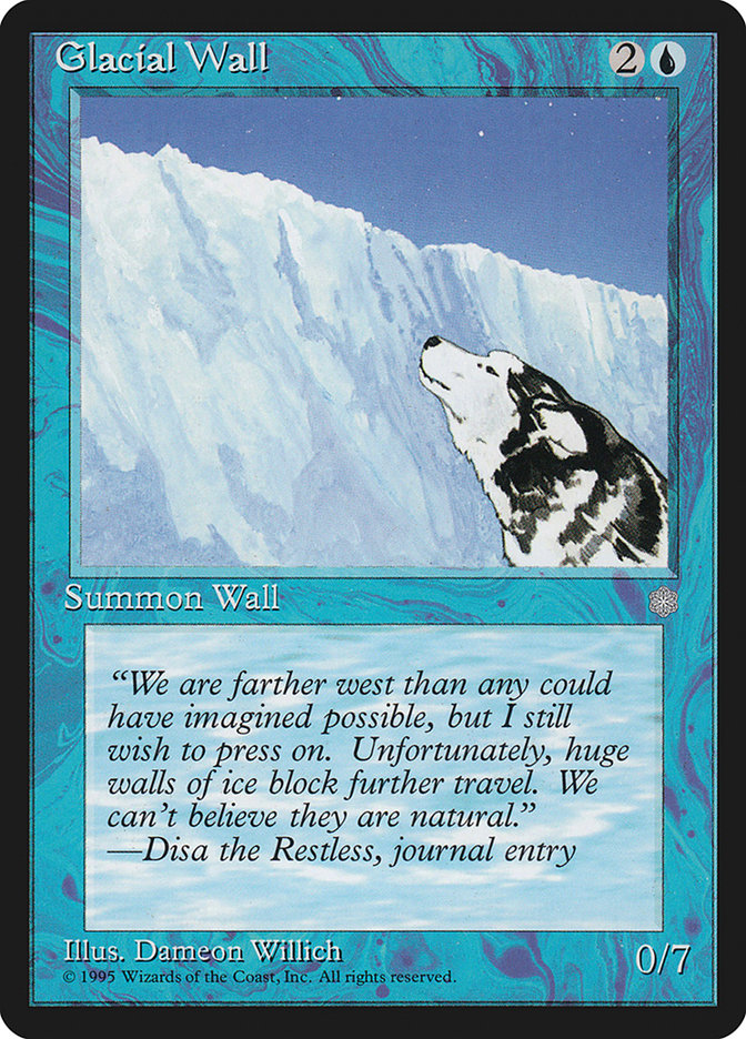 Glacial Wall [Ice Age] | Kessel Run Games Inc. 