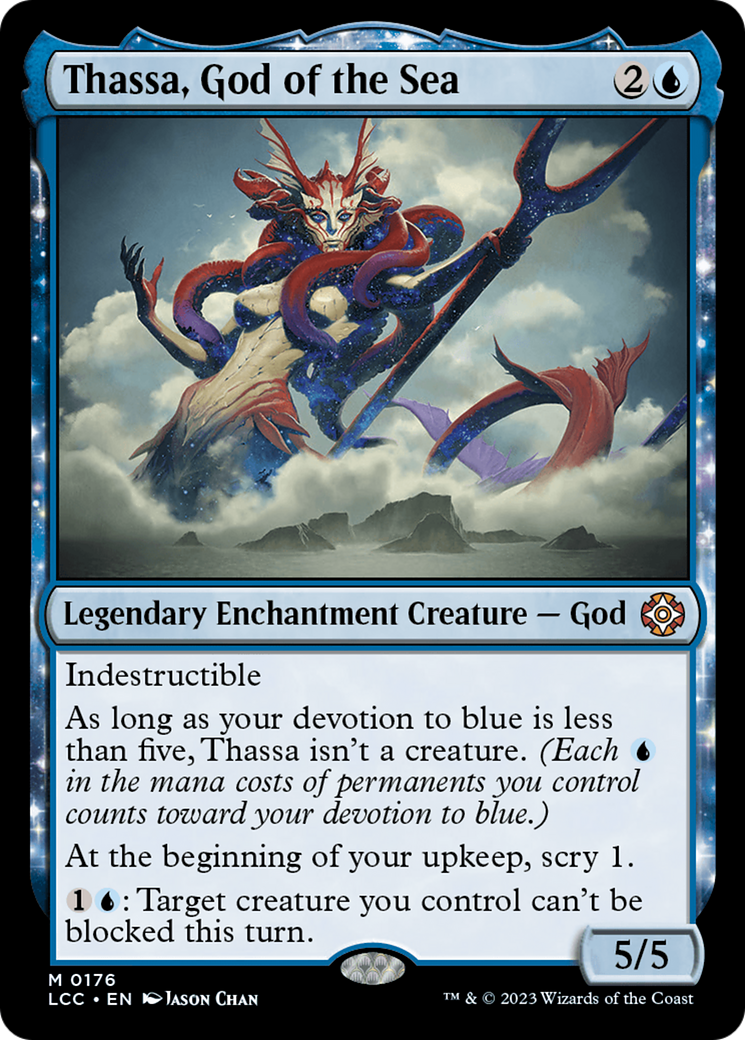 Thassa, God of the Sea [The Lost Caverns of Ixalan Commander] | Kessel Run Games Inc. 