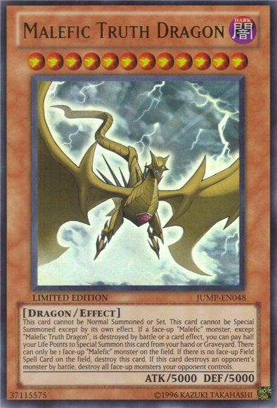 Malefic Truth Dragon [JUMP-EN048] Ultra Rare | Kessel Run Games Inc. 