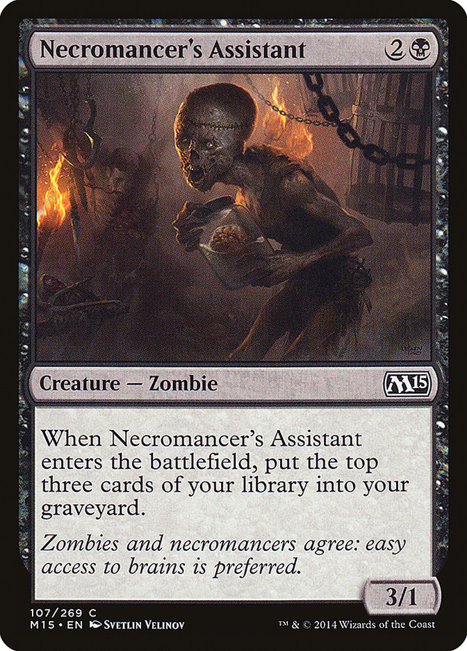 Necromancer's Assistant [Magic 2015] | Kessel Run Games Inc. 