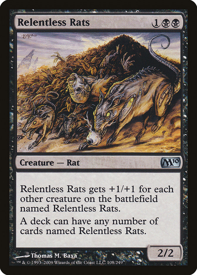 Relentless Rats [Magic 2010] | Kessel Run Games Inc. 