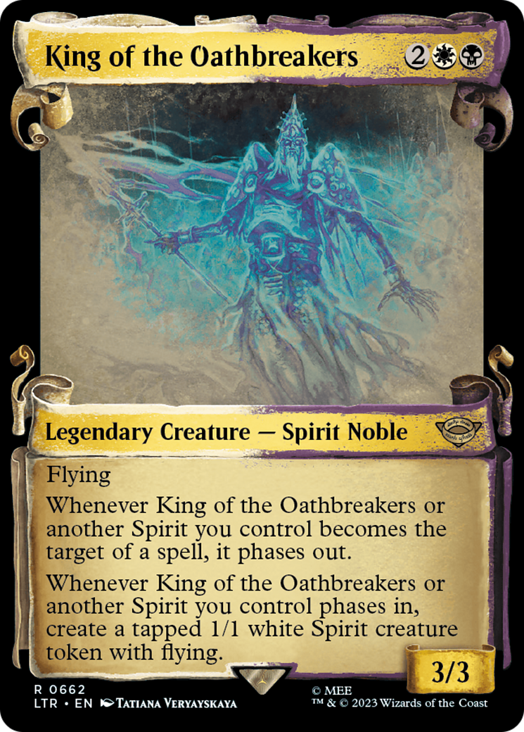 King of the Oathbreakers [The Lord of the Rings: Tales of Middle-Earth Showcase Scrolls] | Kessel Run Games Inc. 