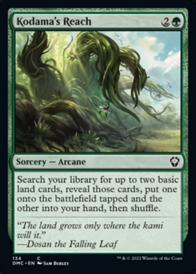 Kodama's Reach [Dominaria United Commander] | Kessel Run Games Inc. 