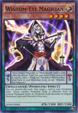 Wisdom-Eye Magician [SDMP-EN005] Super Rare | Kessel Run Games Inc. 