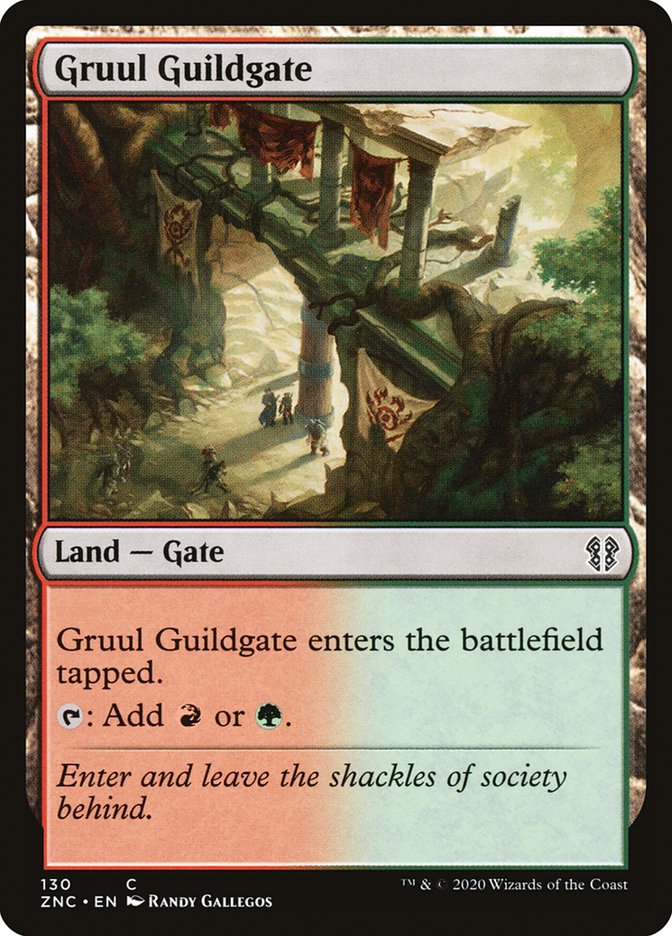 Gruul Guildgate [Zendikar Rising Commander] | Kessel Run Games Inc. 