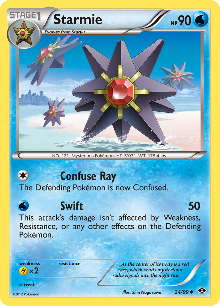 Starmie (24/99) [Black & White: Next Destinies] | Kessel Run Games Inc. 