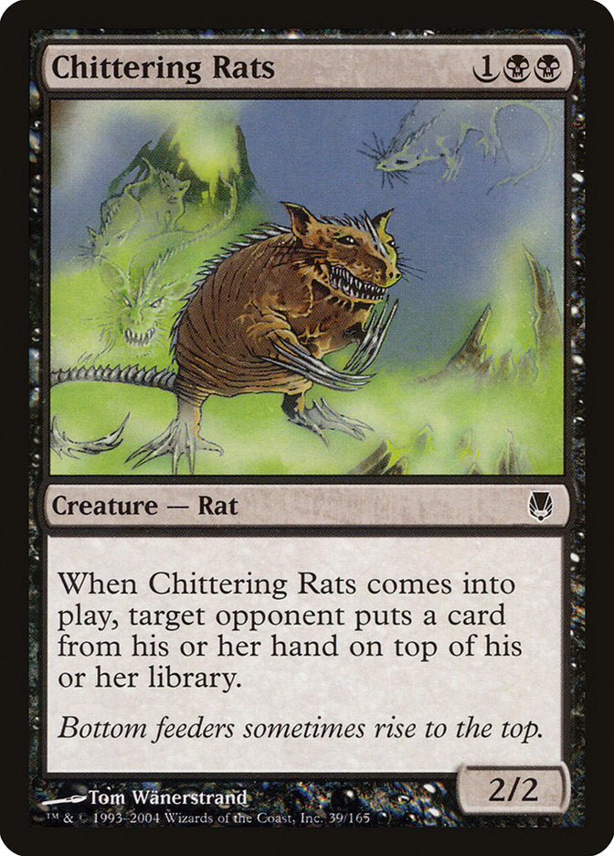 Chittering Rats [Darksteel] | Kessel Run Games Inc. 