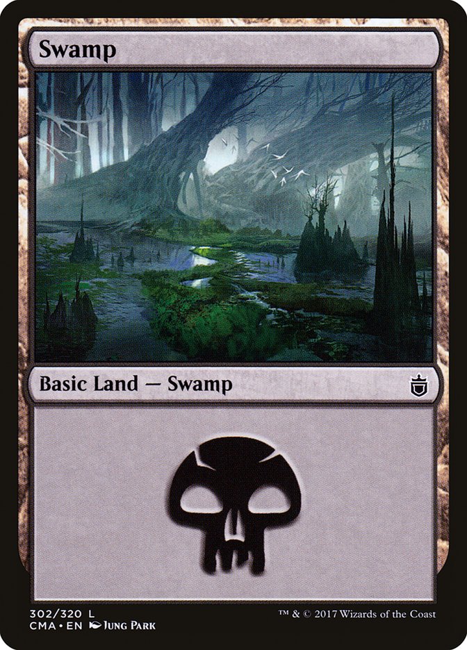 Swamp (302) [Commander Anthology] | Kessel Run Games Inc. 