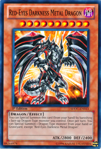 Red-Eyes Darkness Metal Dragon [SDDC-EN013] Common | Kessel Run Games Inc. 