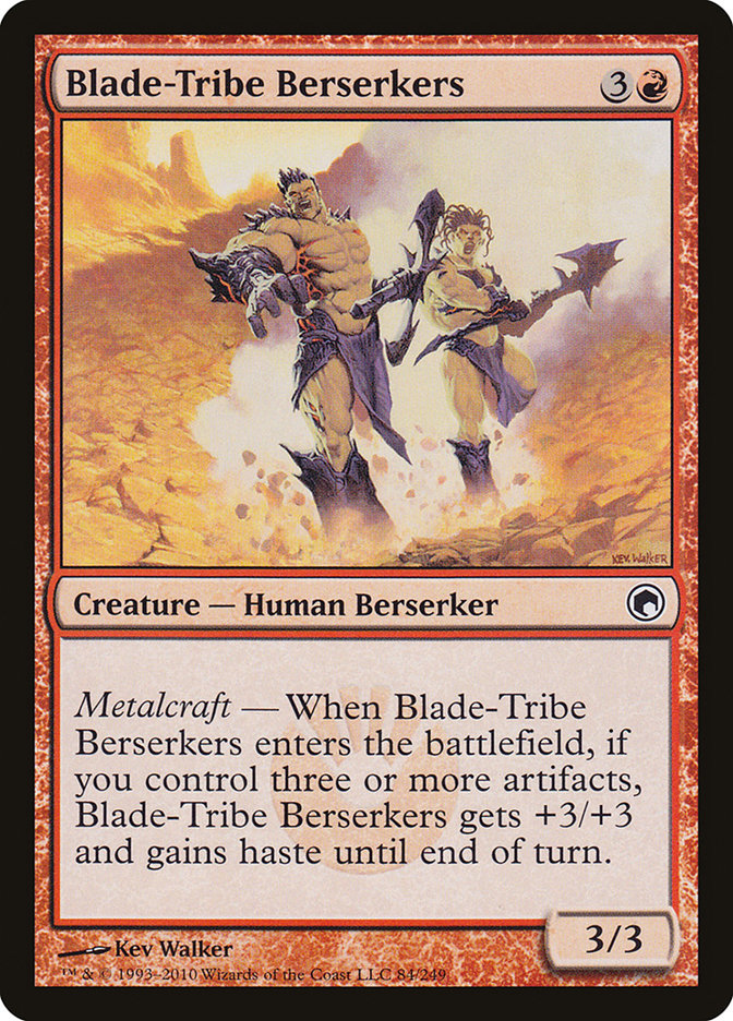 Blade-Tribe Berserkers [Scars of Mirrodin] | Kessel Run Games Inc. 