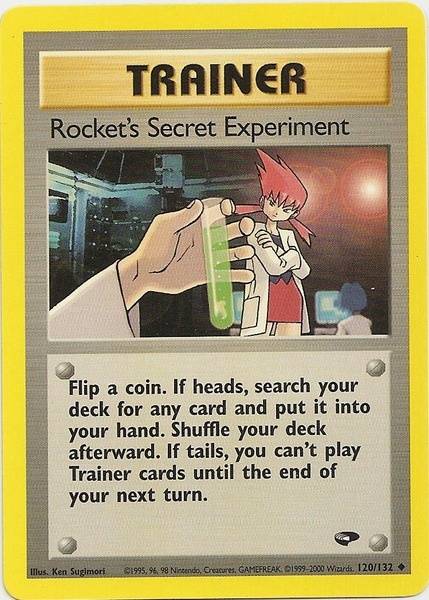 Rocket's Secret Experiment (120/132) [Gym Challenge Unlimited] | Kessel Run Games Inc. 