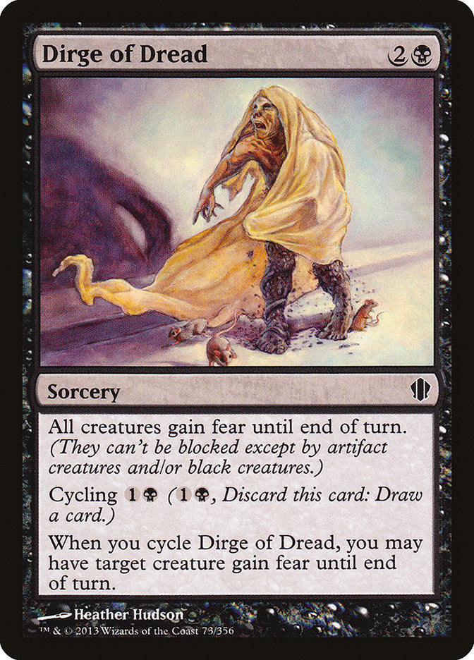 Dirge of Dread [Commander 2013] | Kessel Run Games Inc. 